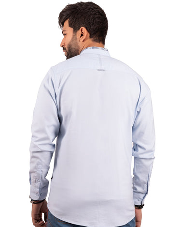 Men's Light Blue Casual Shirt - FMTS20-31307