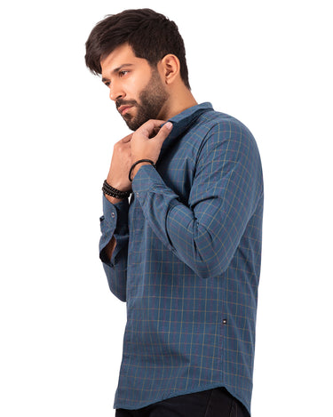 FMTS20-31301 - Casual Shirt - Mid Blue