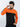 Men's Orange Black Sweatshirt - FMTSS20-006