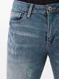 Men's Dirty Blue Denim Jeans - FMBP20-028