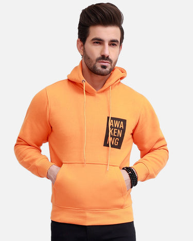 Men's Orange Hoodie - FMTH20-003