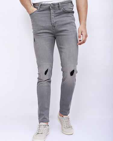 Men's Grey Denim Jeans - FMBP20-020