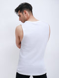Men's White Tank Top - FMTTR21-005