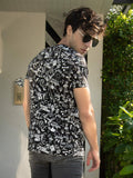 Men's Black Graphic Tee - FMTGT18-036