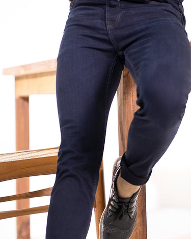 Men's Od Black Denim Jeans - FMBP20-002