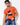 Men's Orange Crew Neck Graphic Tee - FMTGT20-016