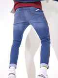 Men's Mid Blue Denim Jeans - FMBP20-005