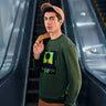 Men's Sweatshirt Green - FMTSS21-009