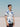 Men's Blue & White Casual Shirt - FMTS22-31531