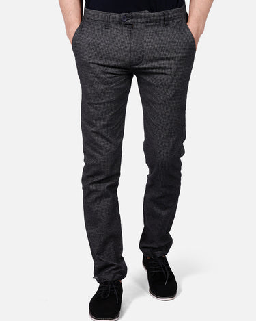 Men's Dark Grey Chino Pant - FMBCP18-022