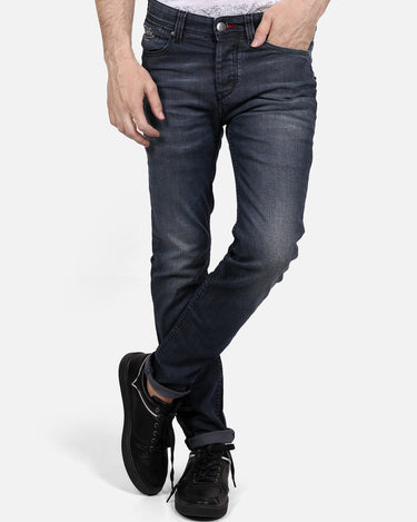 Men's Charcoal Grey Denim Jeans - FMBP18-005