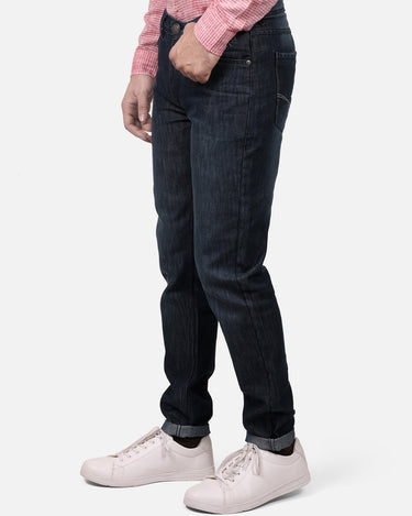 Men's Ash Blue Denim Jeans - FMBP18-016