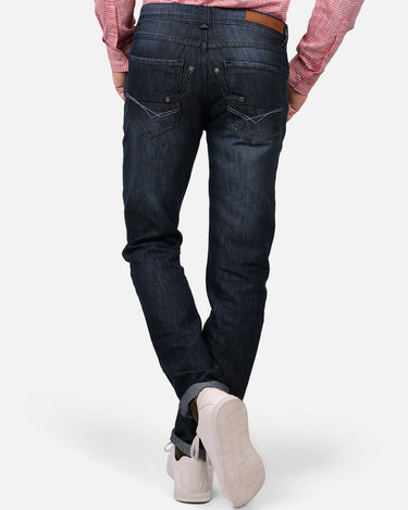 Men's Ash Blue Denim Jeans - FMBP18-016