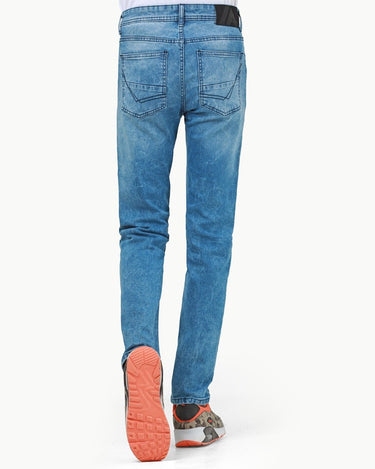 Men's Blue Denim Pant - FMBP22-033