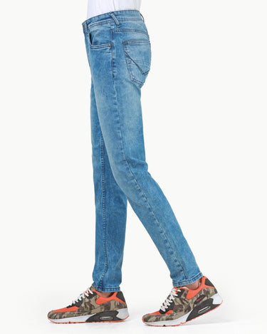 Men's Blue Denim Pant - FMBP22-033