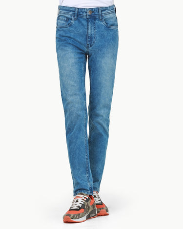 Men's Blue Denim Pant - FMBP22-033