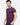 Men's Purple Basic T-Shirt - FMTBT19-065