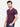 Men's Purple Basic T-Shirt - FMTBT19-067