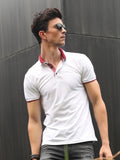 Men's White Polo Shirt - FMTCP19-003