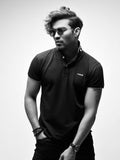 Men's Black Polo Shirt - FMTCP19-011