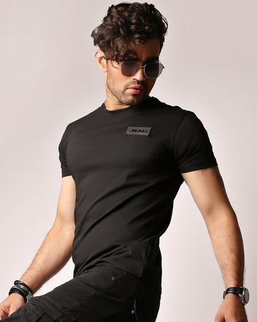 Men's Black Classic Tee - FMTCT19-038