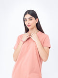 Women's Coral Basic Tee - FWTBT23-012