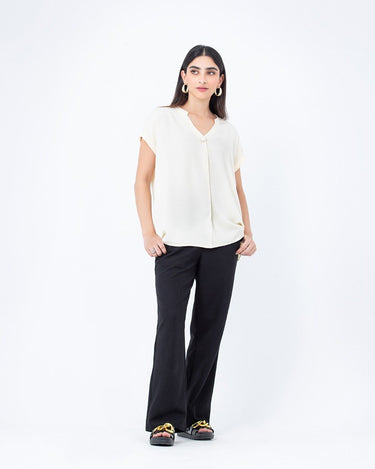 Women's Cream Top - FWTTB23-004