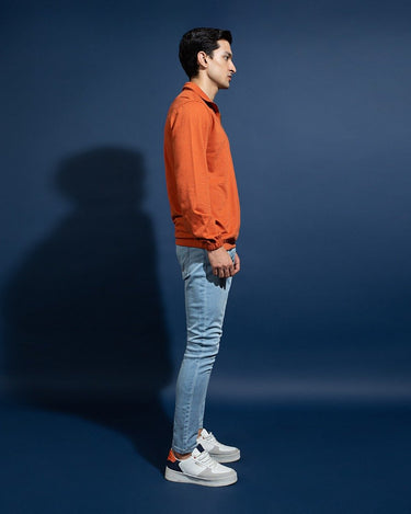Men's Rust Sweatshirt - FMTSS22-009