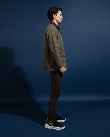 Men's Olive Jacket - FMTJP22-005