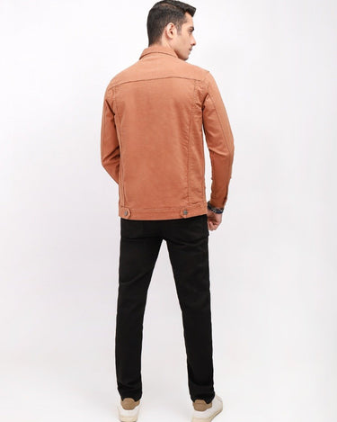 Men's Camel Brown Jacket - FMTJW21-003