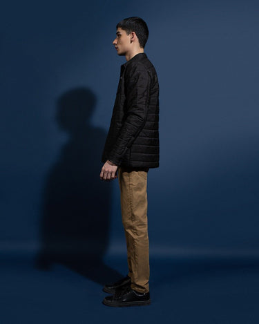Men's Black Jacket - FMTJP22-003