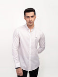 Men's White Casual Shirt - FMTS21-31533