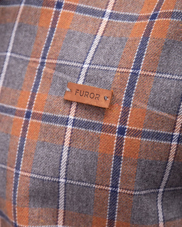 Men's Grey Casual Shirt - FMTS21-31514