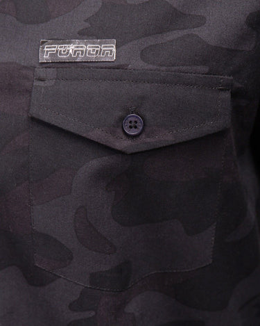 Men's Blue Casual Shirt - FMTS21-31529