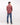 Men's Red Casual Shirt - FMTS22-31532