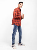 Men's Rust Casual Shirt - FMTS21-31528