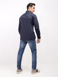 Men's Navy Casual Shirt - FMTS21-31527