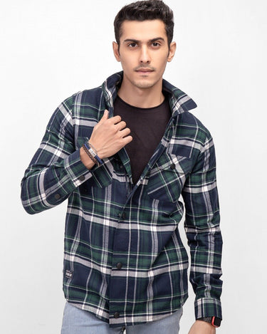 Men's Casual Shirt Green - FMTS21-31523