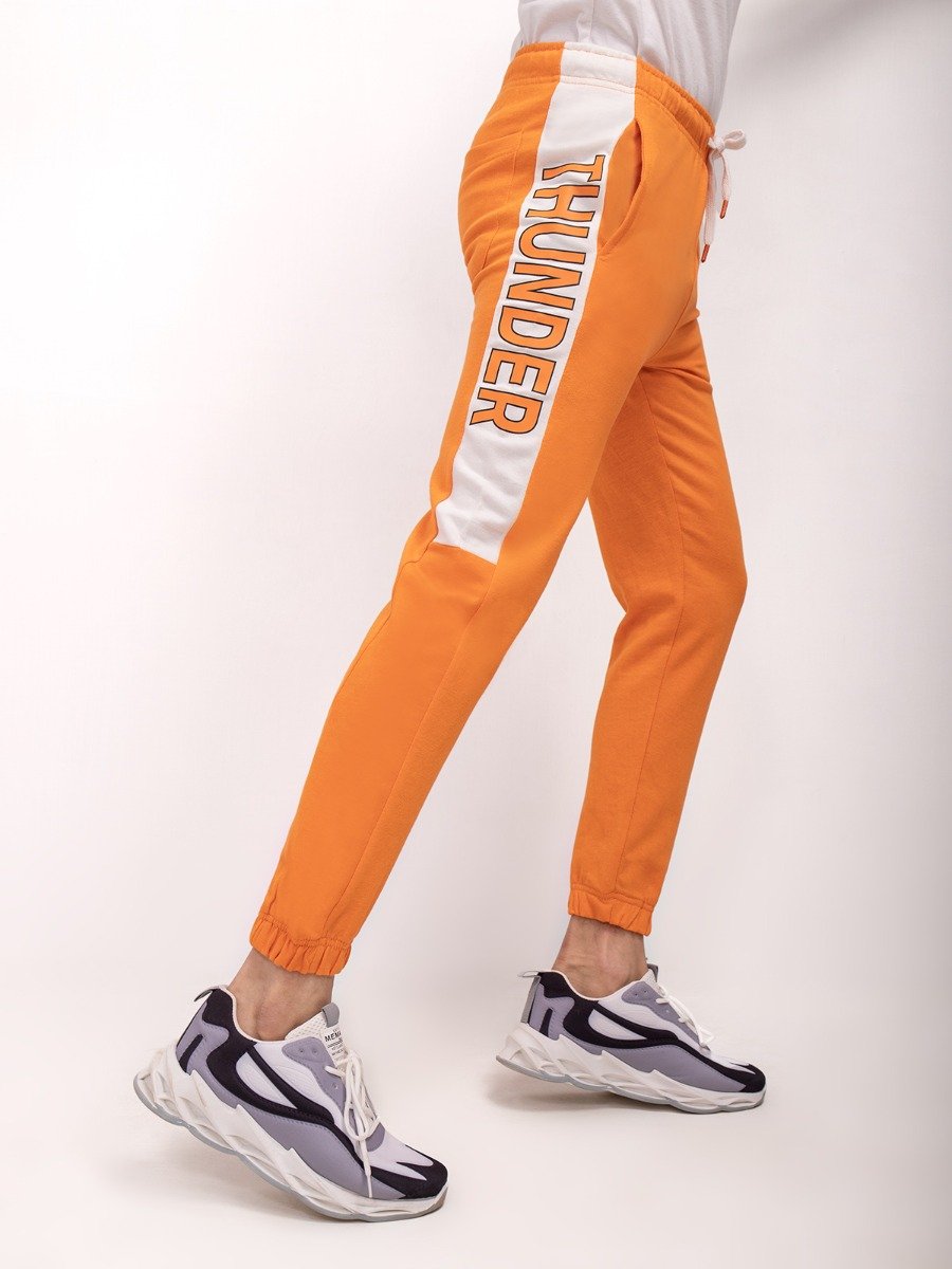 Men's Orange Jogger Pant - FMBT21-049