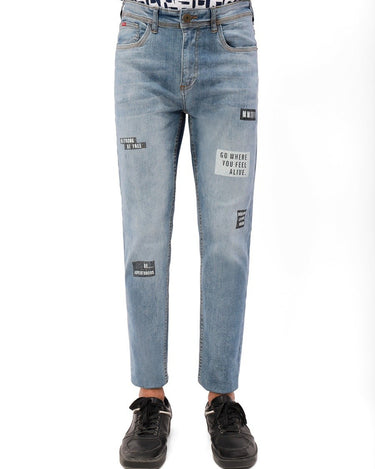 Men's Light Blue Denim Jeans - FMBP21-007