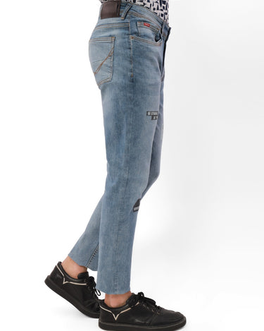 Men's Light Blue Denim Jeans - FMBP21-007