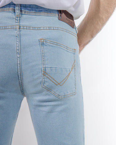 Men's Light Blue Denim Jeans - FMBP21-020