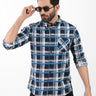 Men's Blue Casual Shirt - FMTS20-31423