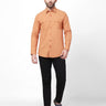Men's British Khaki Casual Shirt - FMTS21-31494