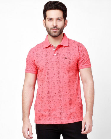 Men's Coral Polo Shirt - FMTPP21-009