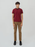 Men's Maroon Polo Shirt - FMTCP22-013