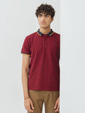 Men's Maroon Polo Shirt - FMTCP22-013